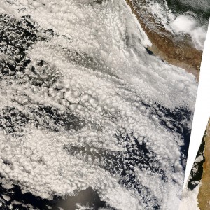 MODIS visible image of the VOCALS region taken on 2008 Nov. 6. (credits: NASA/GSFC Rapid Response)